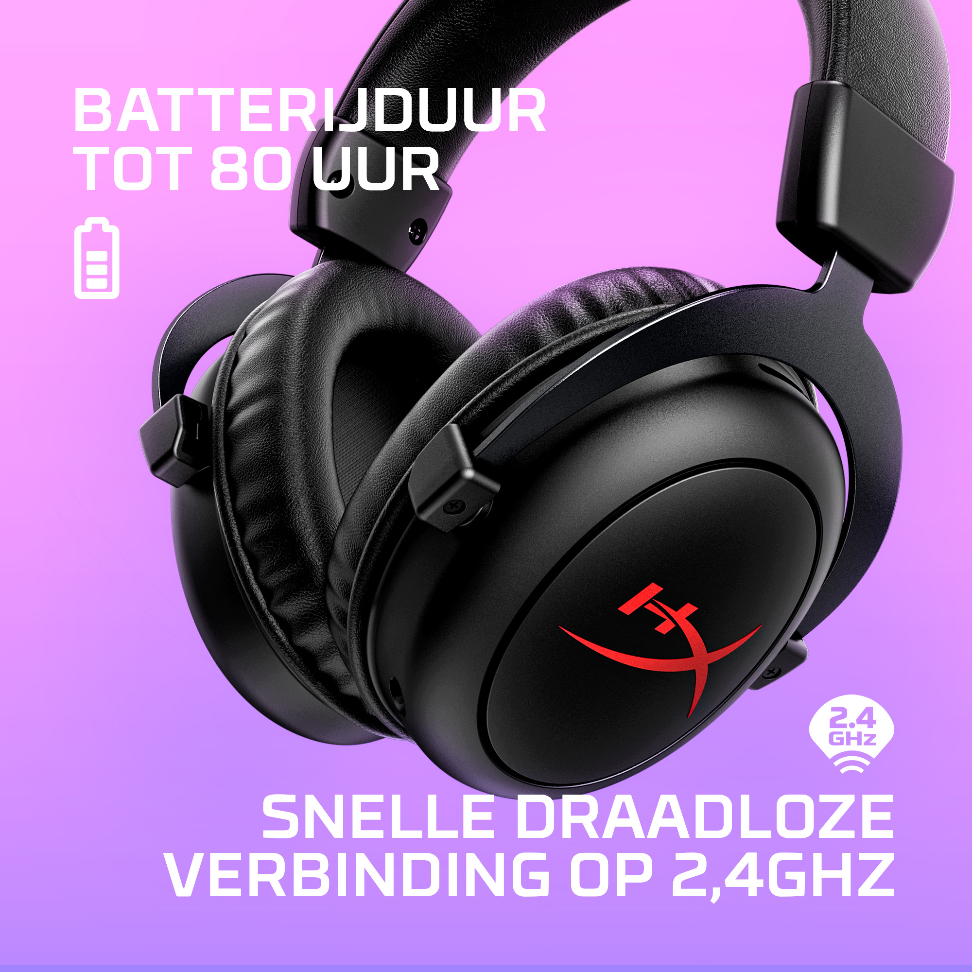 HyperX Cloud II Core draadloze gamingheadset - Afbeelding 6