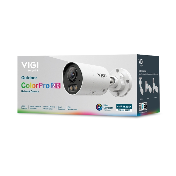 TP-Link InSight S345S Bullet IP-beveiligingscamera Buiten 2688 x 1520 Pixels Plafond/muur/paal - Afbeelding 4