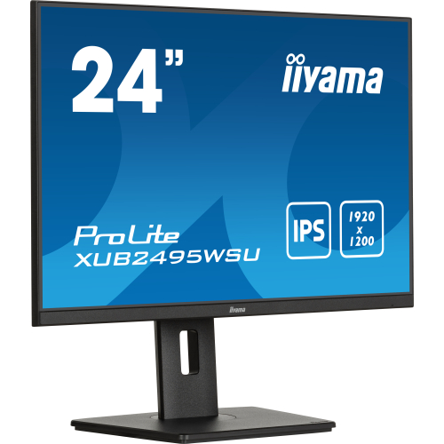 iiyama ProLite XUB2495WSU-B7 computer monitor 61,2 cm (24.1") 1920 x 1200 Pixels WUXGA LED Zwart
