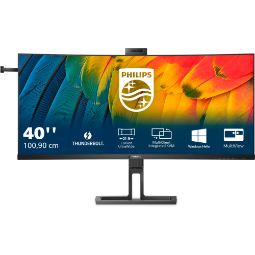 Philips 40B1U6903CH/00 computer monitor 100,8 cm (39.7") 5120 x 2160 Pixels 5K Ultra HD LCD Zwart