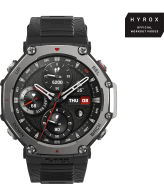 Amazfit T-Rex 3 3,81 cm (1.5") AMOLED 48.5 mm Digitaal 480 x 480 Pixels Touchscreen Zwart Wifi GPS