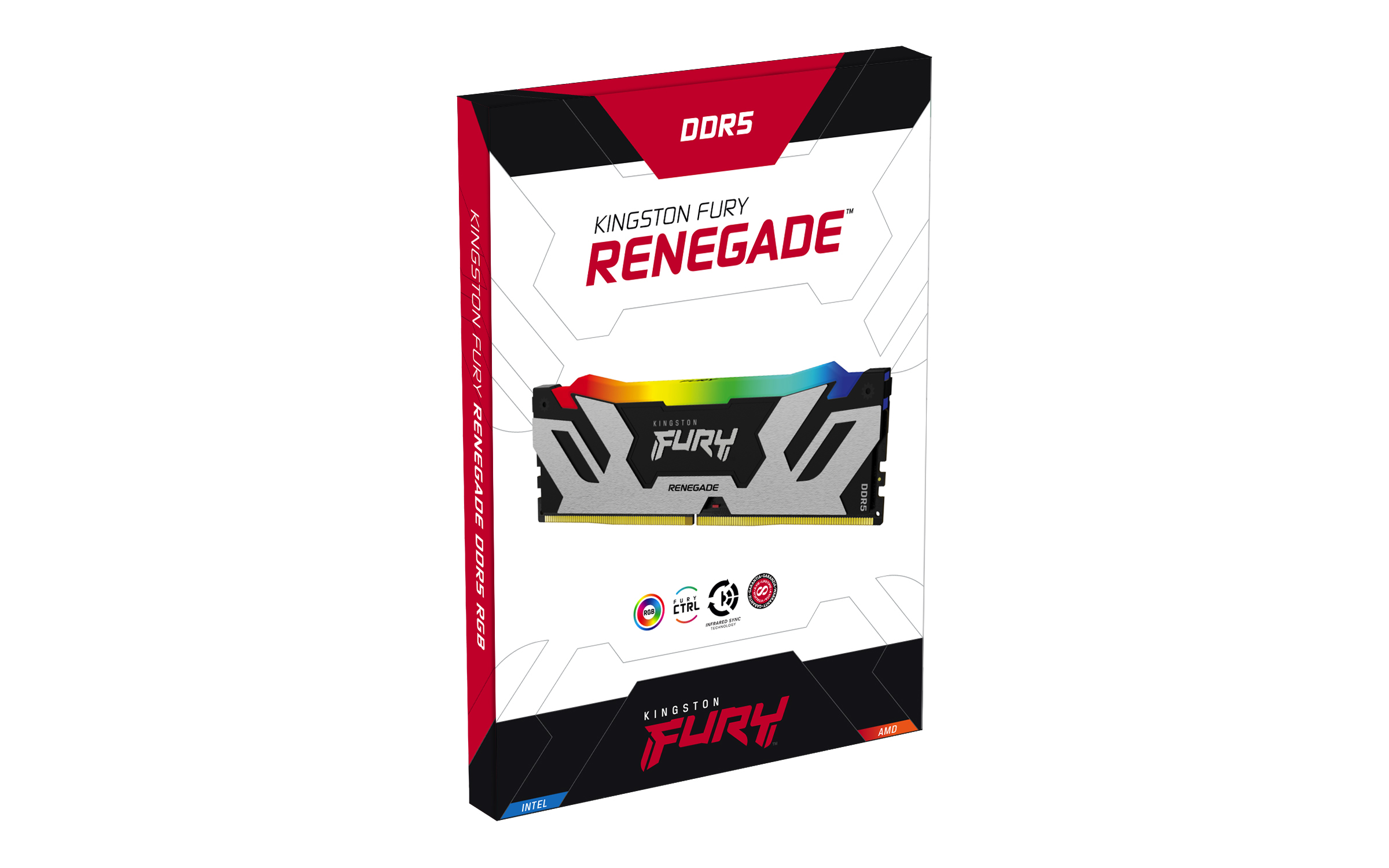 Kingston Technology FURY 32GB 6400MT/s DDR5 CL32 DIMM (set van 2) Renegade RGB - Afbeelding 4
