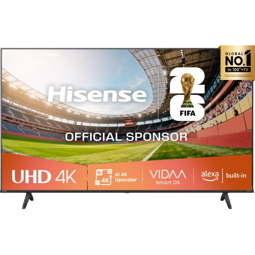 Hisense 55A6Q tv 139,7 cm (55") 4K Ultra HD Smart TV Wifi Zwart 300 cd/m²