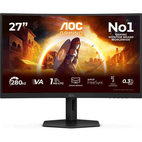 AOC G4 C27G4ZXU computer monitor 68,6 cm (27") 1920 x 1080 Pixels Full HD LED Zwart