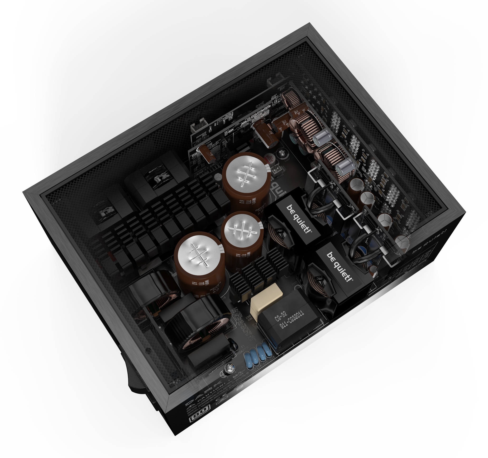 be quiet! Dark Power Pro 13 | 1300W power supply unit 20+4 pin ATX ATX Zwart - Afbeelding 6