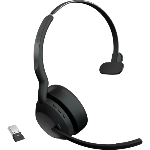 Jabra Evolve2 55 Headset Draadloos Hoofdband Kantoor/callcenter USB Type-C Bluetooth Oplaadhouder