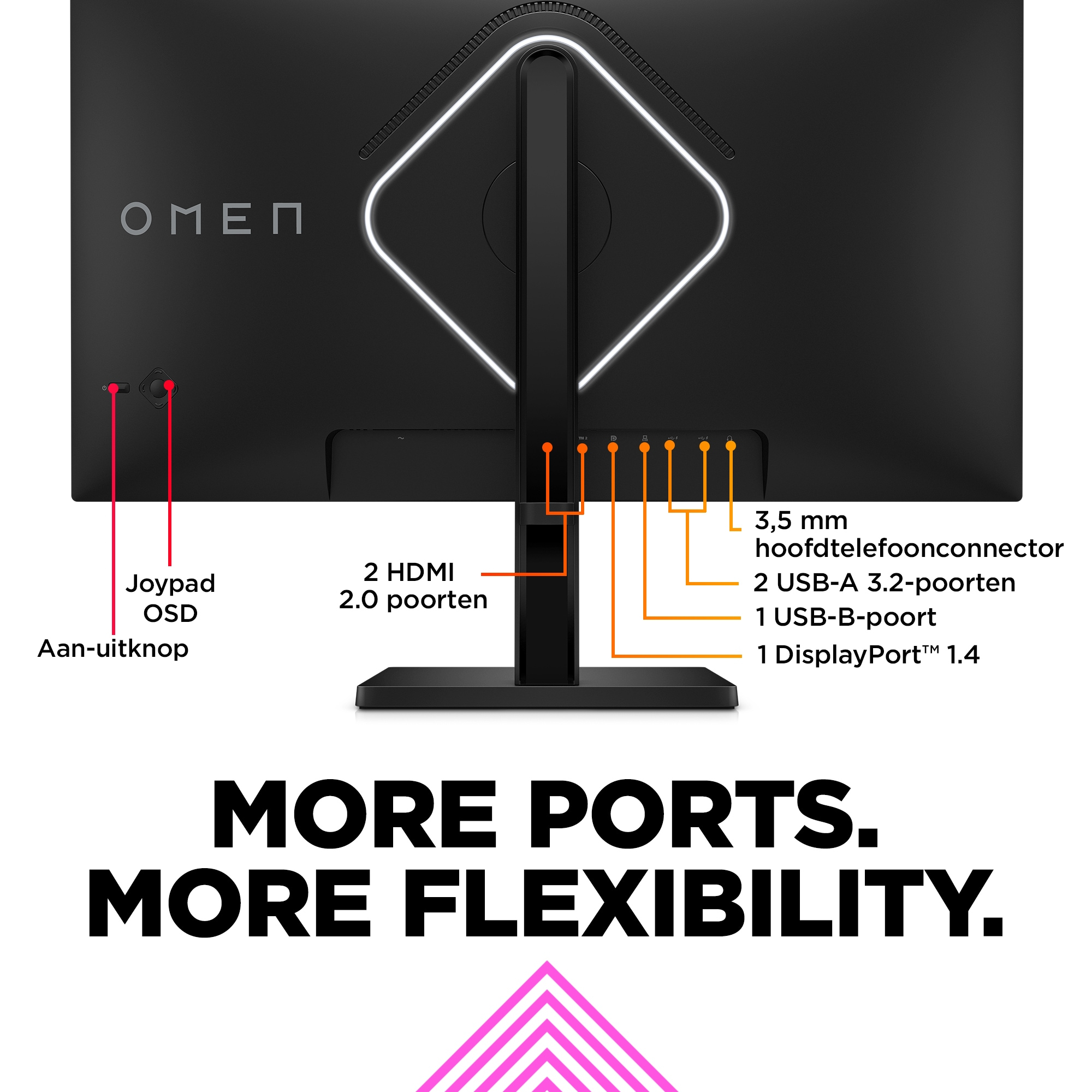 OMEN by HP 27 inch FHD 240 Hz gaming monitor - OMEN 27s - Afbeelding 3