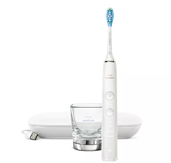 Philips Sonicare DiamondClean 9000 series DiamondClean 9000 HX9911/27 Elektrische sonische tandenborstel met app - Wit