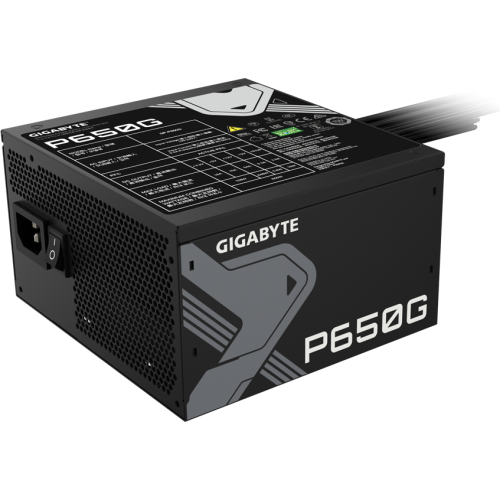 GIGABYTE GP-P650G power supply unit 650 W 20+4 pin ATX ATX Zwart