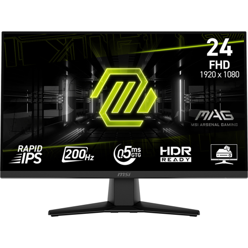 MSI MAG 242F computer monitor 60,5 cm (23.8") 1920 x 1080 Pixels Full HD LCD Zwart