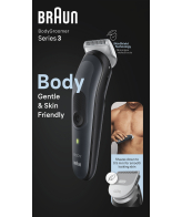 Braun BodyGroomer 3 BG3340 Zwart, Grijs