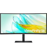 Samsung LS34C652UEUXXE computer monitor 86,4 cm (34") 3440 x 1440 Pixels Dual QHD Zwart