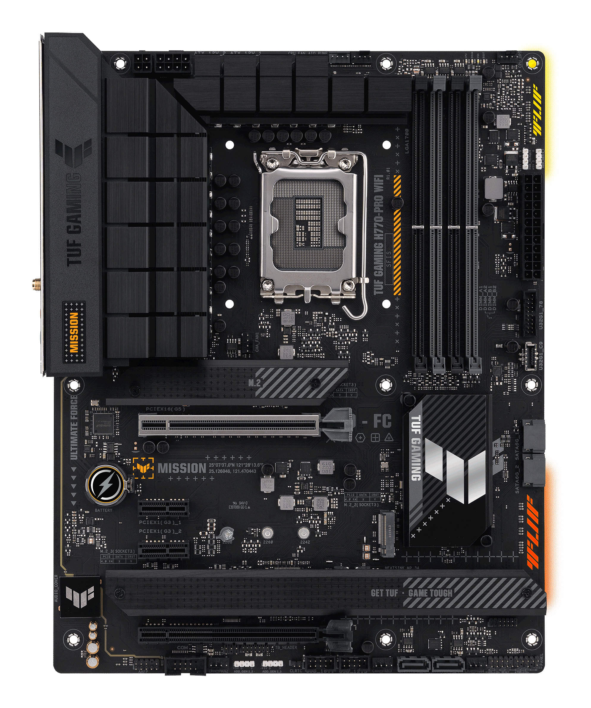 ASUS TUF GAMING H770-PRO WIFI Intel H770 LGA 1700 ATX - Afbeelding 2