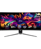 MSI MPG 341CQPX QD-OLED computer monitor 86,4 cm (34") 3440 x 1440 Pixels UltraWide Quad HD Zwart