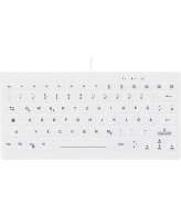 Contour Design Active Key AK-C4112 toetsenbord Medisch USB QWERTZ Duits Wit