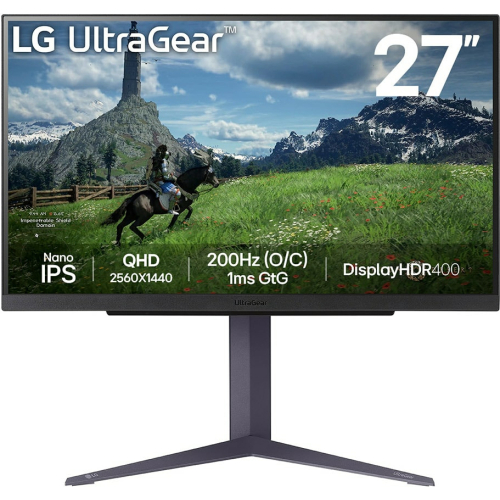 LG 27GS85Q-B computer monitor 68,6 cm (27") 2560 x 1440 Pixels Quad HD LCD Zwart