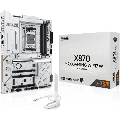 ASUS X870 MAX GAMING WIFI7 W AMD X870 Socket AM5 ATX