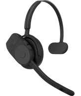 Jabra Perform 75 Headset Hoofdband USB Type-C Bluetooth Zwart
