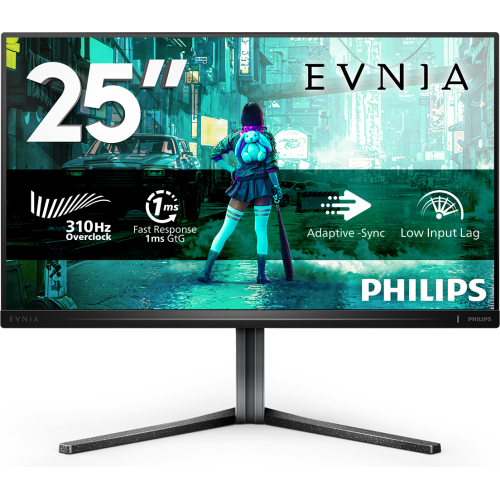 Philips Evnia 3000 25M2N3200U/00 computer monitor 62,2 cm (24.5") 1920 x 1080 Pixels Full HD LCD Grijs