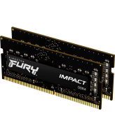 Kingston Technology FURY 32GB 3200MT/s DDR4 CL20 SODIMM (Kit of 2) Impact