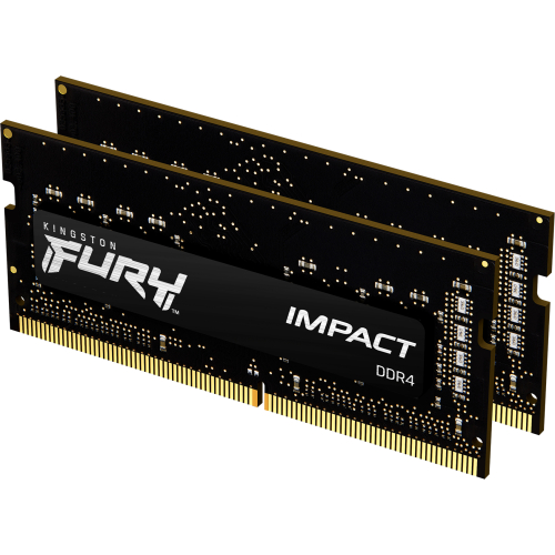 Kingston Technology FURY 32GB 3200MT/s DDR4 CL20 SODIMM (Kit of 2) Impact