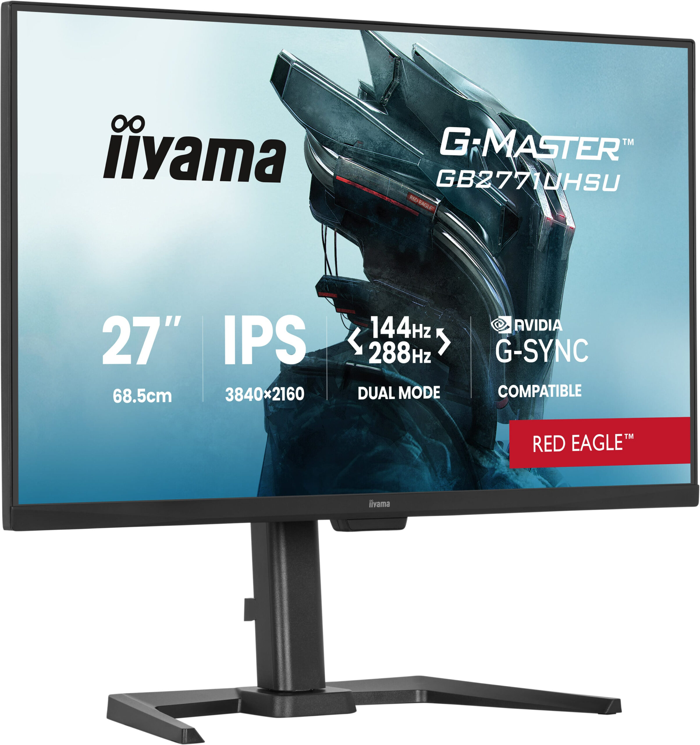 iiyama G-MASTER GB2771UHSU-B1 computer monitor 68,6 cm (27") 3840 x 2160 Pixels 4K Ultra HD LED Zwart - Afbeelding 3