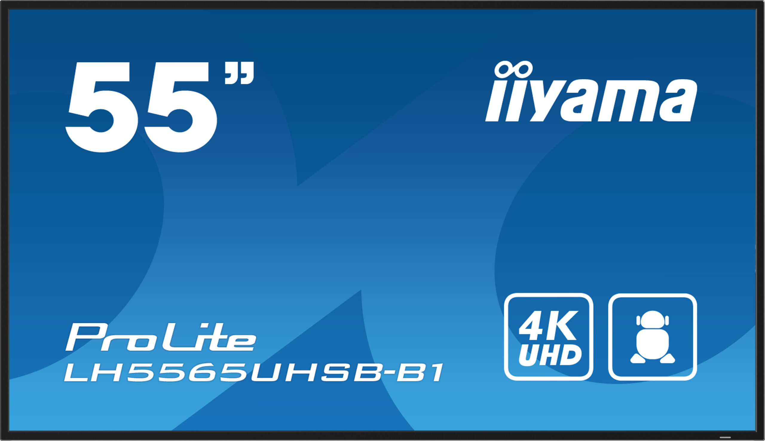 iiyama LH5565UHSB-B1 beeldkrant Kiosk-ontwerp 138,7 cm (54.6") LED Wifi 800 cd/m² 4K Ultra HD Zwart Type processor Android 11 24/7 - Afbeelding 2