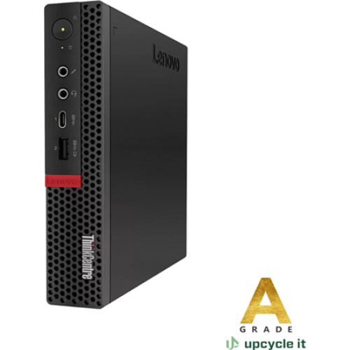 upcycle it Lenovo ThinkCentre M920q Tiny (Refurbsihed) A Intel® Core™ i7 i7-8700T 16 GB DDR4-SDRAM 512 GB SSD Windows 11 Pro Mini PC Zwart