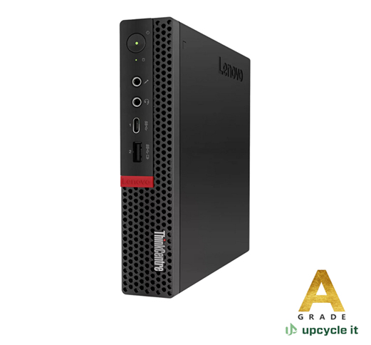 upcycle it Lenovo ThinkCentre M920q Tiny (Refurbsihed) A Intel® Core™ i7 i7-8700T 16 GB DDR4-SDRAM 512 GB SSD Windows 11 Pro Mini PC Zwart