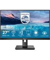 Philips S Line 275S1AE/00 computer monitor 68,6 cm (27") 2560 x 1440 Pixels 2K Ultra HD LCD Zwart