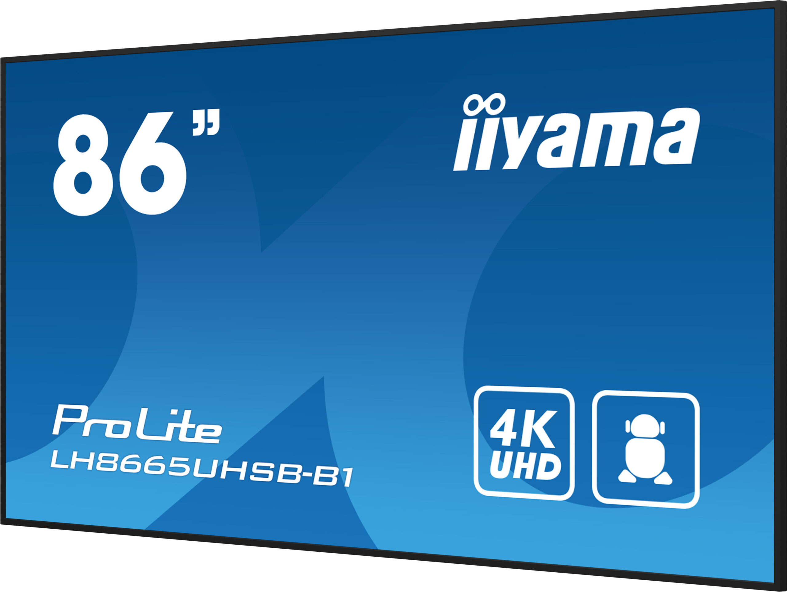 iiyama LH8665UHSB-B1 beeldkrant Kiosk-ontwerp 2,18 m (86") LED Wifi 800 cd/m² 4K Ultra HD Zwart Type processor Android 11 24/7 - Afbeelding 7