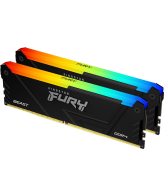 Kingston Technology FURY Beast 16GB 3600MT/s DDR4 CL17 DIMM (Sets van 2) RGB
