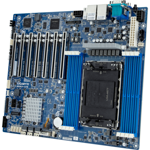 GIGABYTE MS03-CE0 moederbord Intel C741 LGA 4677 (Socket E) ATX
