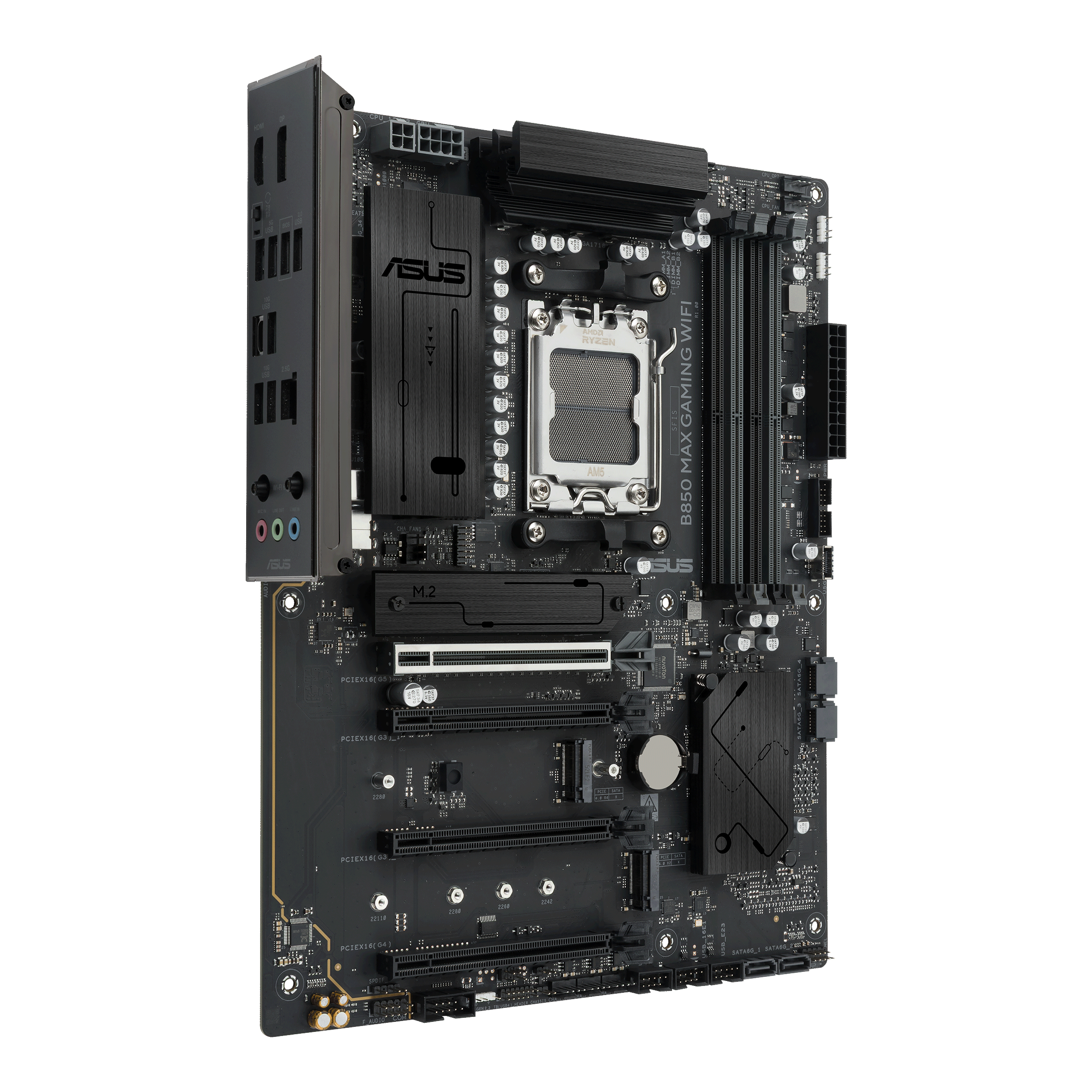 ASUS B850 MAX GAMING WIFI AMD B850 Socket AM5 ATX - Afbeelding 3