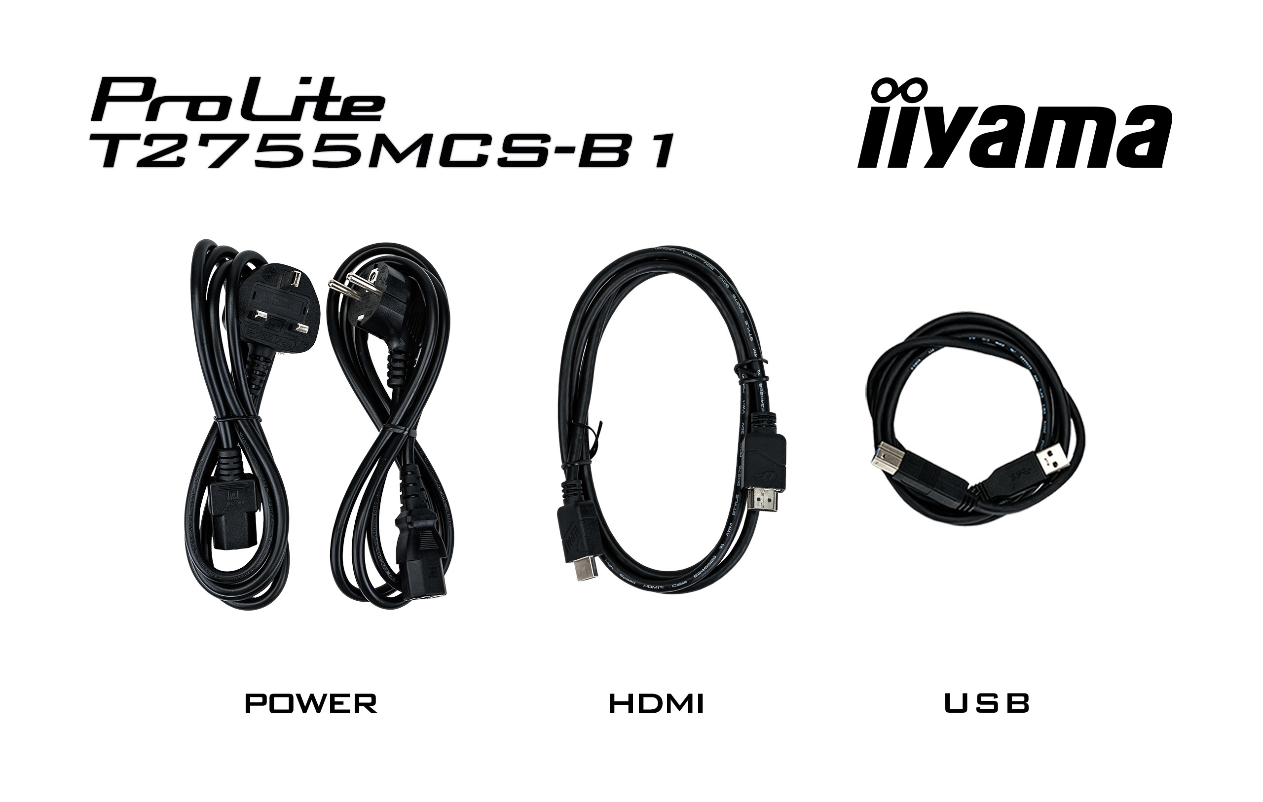 iiyama ProLite T2755MSC-B1 computer monitor 68,6 cm (27") 1920 x 1080 Pixels Full HD LED Touchscreen Tafelblad Zwart - Afbeelding 10