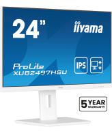 iiyama ProLite XUB2497HSU-W2 computer monitor 60,5 cm (23.8") 1920 x 1080 Pixels Full HD LED Wit