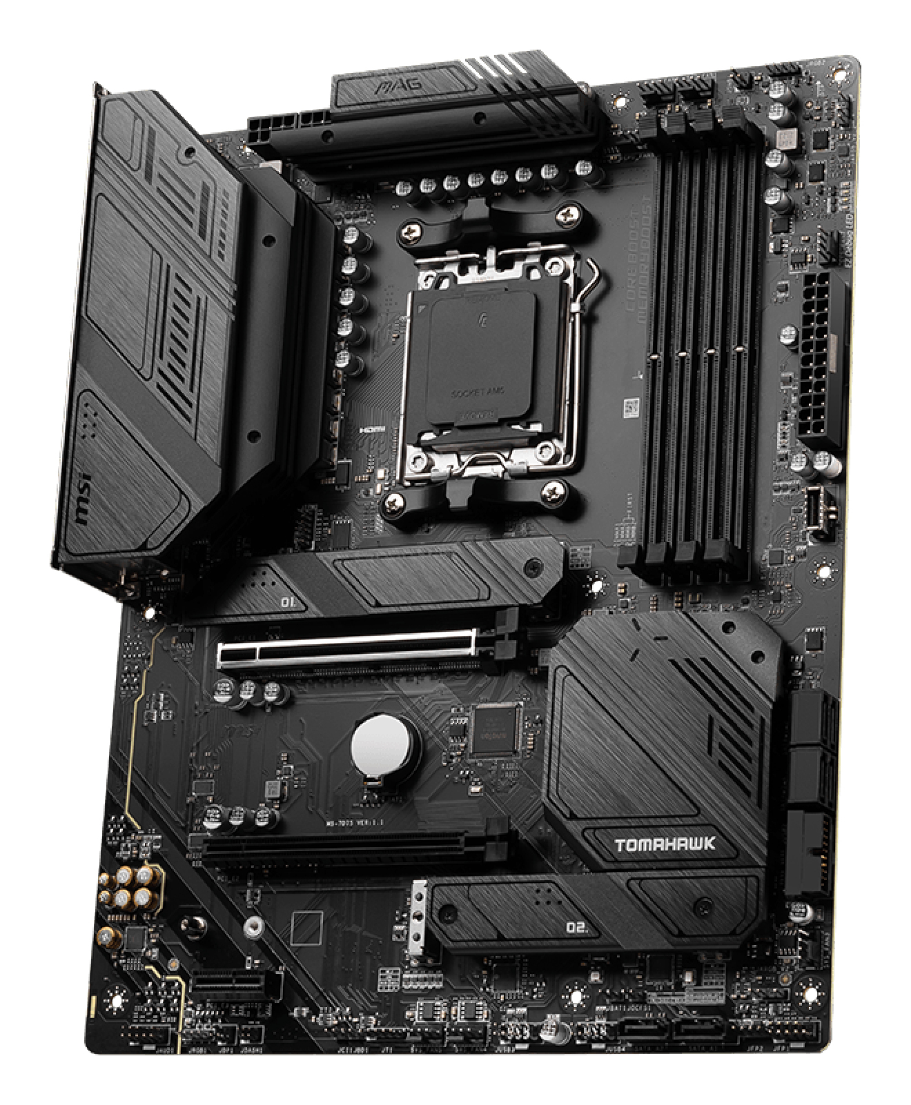 MSI MAG B650 Tomahawk WIFI AMD B650 Socket AM5 ATX - Afbeelding 3