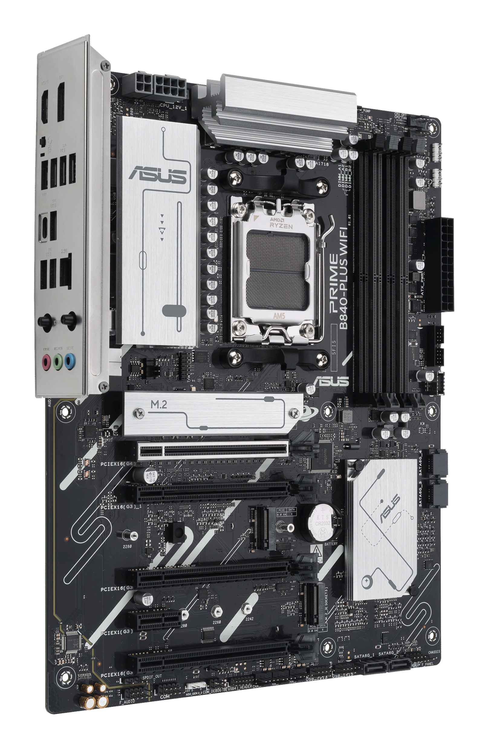 ASUS PRIME B840-PLUS WIFI AMD B840 Socket AM5 ATX - Afbeelding 3