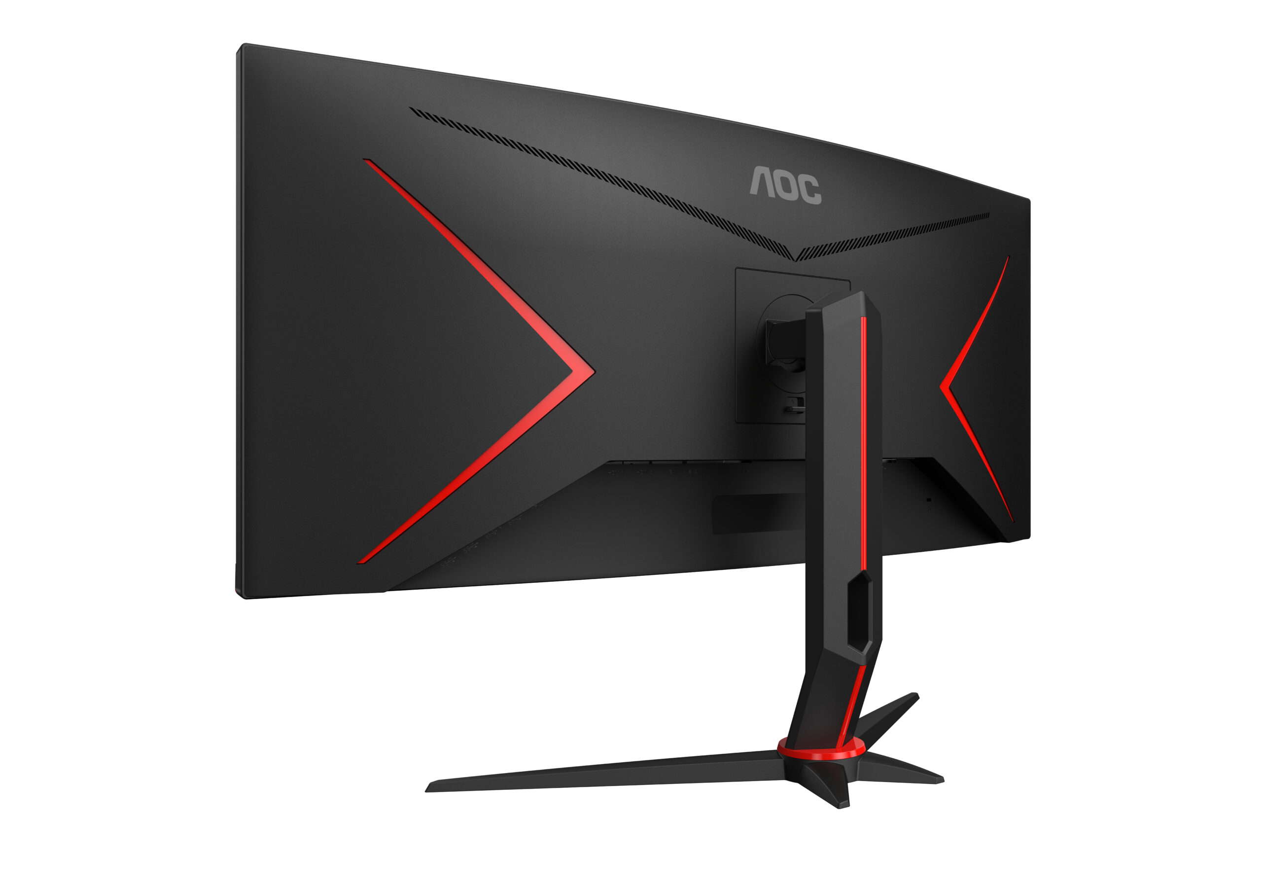 AOC G2 CU34G2XP computer monitor 86,4 cm (34") 3440 x 1440 Pixels UltraWide Quad HD LED Zwart, Rood - Afbeelding 6