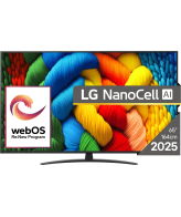 LG NanoCell AI 65NANO81A3A tv 165,1 cm (65") 4K Ultra HD Smart TV Wifi Zwart
