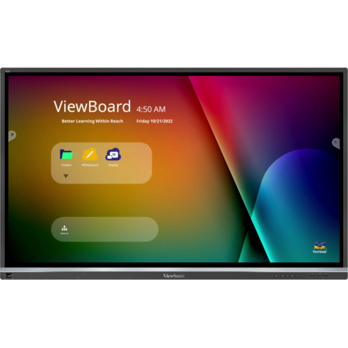 Viewsonic IFP5550-5 interactief whiteboard 139,7 cm (55") 3840 x 2160 Pixels Touchscreen Zwart HDMI