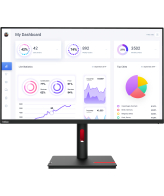Lenovo ThinkVision T32p-30 computer monitor 80 cm (31.5") 3840 x 2160 Pixels 4K Ultra HD LED Zwart