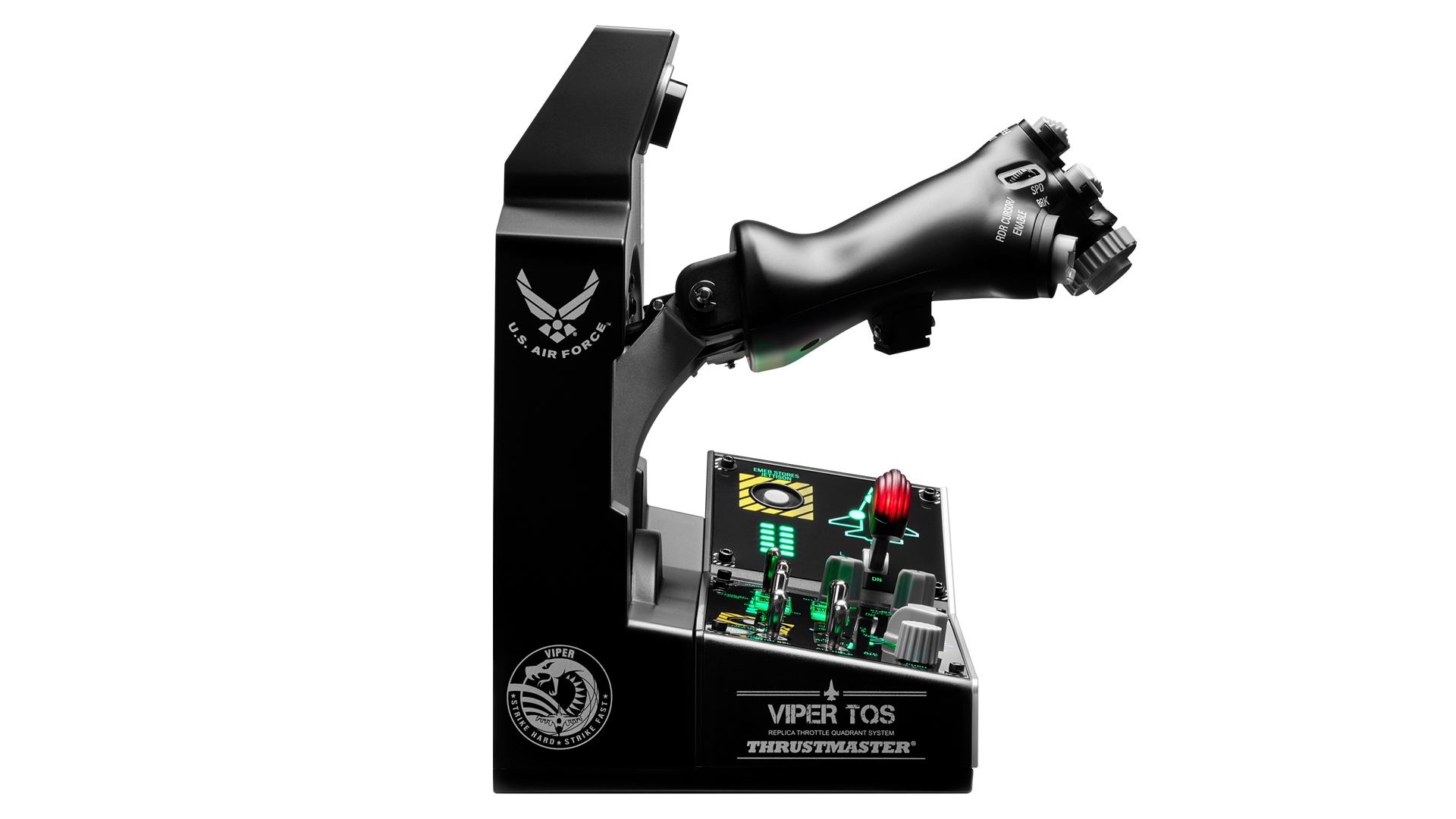 Thrustmaster VIPER TQS MISSION PACK Zwart USB Joystick + stuwkrachthendel PC - Afbeelding 3