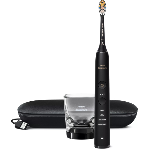 Philips HX9911/17 elektrische tandenborstel Volwassene Sonische tandenborstel Zwart