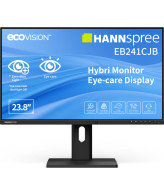Hannspree Hybri Monitor EB241CJB computer monitor 60,5 cm (23.8") 1920 x 1080 Pixels Full HD LCD Zwart