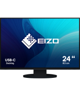 EIZO FlexScan EV2485-BK computer monitor 61,2 cm (24.1") 1920 x 1200 Pixels WUXGA LCD Zwart