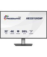 iiyama ProGraphic HB3201UHSNP-B1 computer monitor 80 cm (31.5") 3840 x 2160 Pixels 4K Ultra HD Zwart