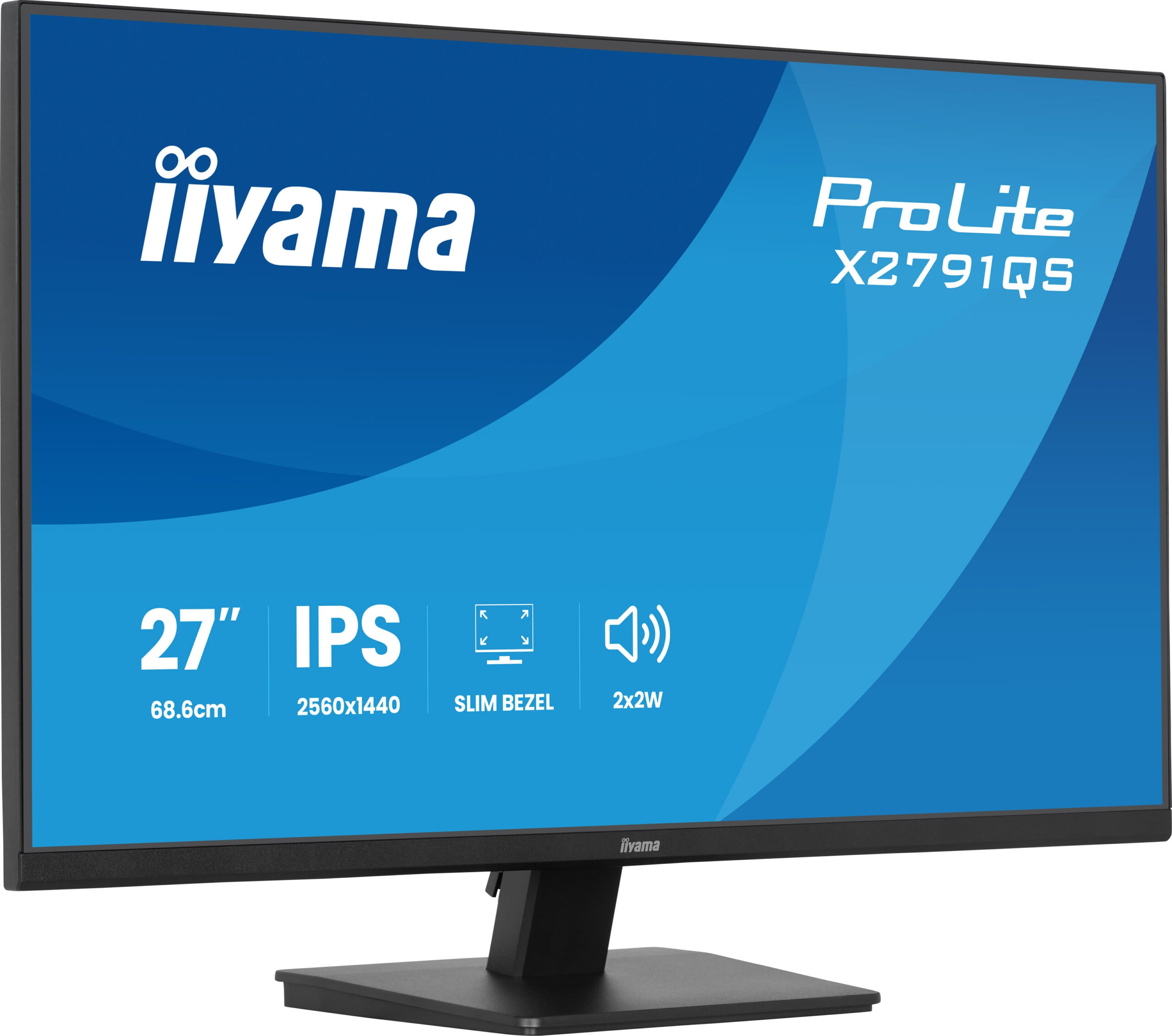 iiyama ProLite X2791QS-B1 computer monitor 68,6 cm (27") 2560 x 1440 Pixels Quad HD LED Zwart - Afbeelding 4