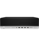 T1A HP EliteDesk 800 G5 Refurbished Intel® Core™ i5 i5-9500 16 GB DDR4-SDRAM 512 GB SSD Windows 11 Pro SFF PC Zwart, Zilver