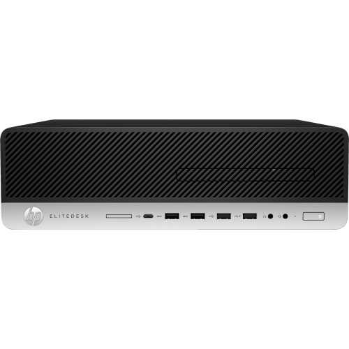 T1A HP EliteDesk 800 G5 Refurbished Intel® Core™ i5 i5-9500 16 GB DDR4-SDRAM 512 GB SSD Windows 11 Pro SFF PC Zwart, Zilver